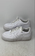 Load image into Gallery viewer, Nike Womens Air Force 1 Pixel White Lace-Up Sneakers Shoes Size 9.5
