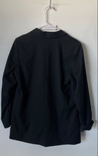Load image into Gallery viewer, H&M Womens Black Long Sleeve Notch Lapel Double-Breasted Blazer Size Small