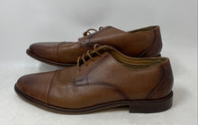Load image into Gallery viewer, Florsheim Mens Brown Leather Cap Toe Lace-Up Oxford Dress Shoes Size 10D