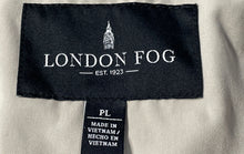 Load image into Gallery viewer, London Fog Womens Light Taupe Long Sleeve Trench Coat Size PL Missing Belt