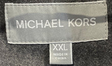 Load image into Gallery viewer, Michael Kors Mens Dark Gray Insulated Long Sleeve Full-Zip Peacoat Size XXL
