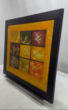 Load image into Gallery viewer, Black Picture Frame Hector Signed Wall Decorative Abstract Art Painting
