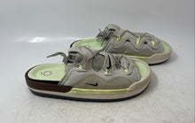 Load image into Gallery viewer, Nike Mens Offline 2.0 CZ0332-002 Gray Green Open Toe Slip-On Slide Sandals Sz 9