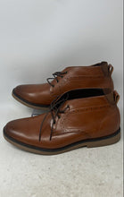 Load image into Gallery viewer, Bruno Marc Mens Brown Leather Round Toe Lace-Up Ankle Dress Chukka Boots Size 12