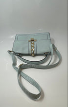 Load image into Gallery viewer, Aldo Womens Powder Blue Inner Pockets Adjustable Strap Shoulder Crossbody Purse