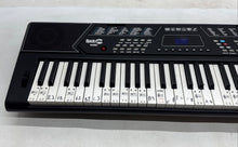 Load image into Gallery viewer, RockJam RJ5061 Black White 61 Key Piano Electronic Keyboard Not Tested