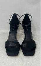 Load image into Gallery viewer, Michael Kors Womens Jaida Black Open Toe Kitten Ankle Strap Heels Size 8.5M