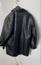 Load image into Gallery viewer, Oscar Piel Mens Black Long Sleeve Pockets Lined Full-Zip Utility Jacket Size M