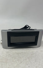 Load image into Gallery viewer, Equity Silver Plastic Battery-Operated Snooze Digital Alarm Clock Not Tested