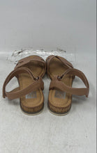 Load image into Gallery viewer, Dolce Vita Womens Brown Open-Toe Wedge Heel Ankle Strap Sandals Size 3