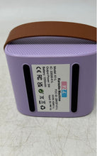 Load image into Gallery viewer, YLL Purple Karaoke Machine Model No. K1-L Portable Bluetooth Speaker