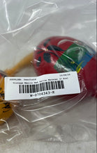 Load image into Gallery viewer, Lot Of 2 Vintage Red Yellow Hand-Painted Mexican Folk Art Percussion Maracas