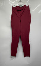 Load image into Gallery viewer, Lululemon Womens Dark Red Color High Waist Activewear Compression Leggings Sz 6