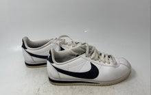 Load image into Gallery viewer, Nike Womens Classic Cortez 807471-101 White Black Sneakers Shoes Size 6