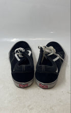 Load image into Gallery viewer, Vans Mens Old Skool 507698 Black Round Toe Lace-Up Sneaker Shoes Size 11.5