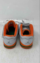 Load image into Gallery viewer, Nike Kids Air Jordan 5 Low White Orange Green Leather Sneakers Shoes Size 9C