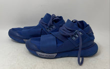 Load image into Gallery viewer, Y-3 Mens Qasa Blue Lace-Up Mid Top Round Toe Running Shoes Size 8
