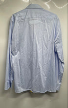 Load image into Gallery viewer, Hugo Boss Mens Light Blue Regular Fit Collared Dress Shirt Size 16 34/35