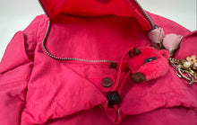 Load image into Gallery viewer, Kipling Womens Pink City Lynette Adjustable Shoulder Strap Charm Backpack