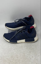 Load image into Gallery viewer, Adidas Womens NMD R1 S76011 Dark Blue Round Toe Lace-Up Running Shoes Size 7
