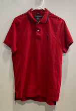 Load image into Gallery viewer, U.S. Polo Assn. Mens Red Stretch Short Sleeve Slim Fit Polo Shirt Size Medium