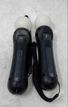 Load image into Gallery viewer, Set Of 2 Sony CECH-ZCM2U Black Motion Controllers For PlayStation 4 Not Tested