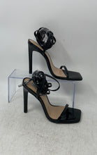 Load image into Gallery viewer, Steve Madden Womens Uplift Black Open Toe Stiletto Strappy Heels Size 5.5 M