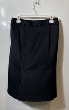 Load image into Gallery viewer, Massimo Dutti Womens Black Stretch Back Zip Straight & Pencil Skirt Size 28/38