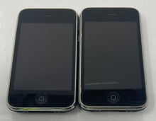 Load image into Gallery viewer, Lot Of 2 Pcs Assorted Apple iPhone Black Smartphones Not Tested For Parts