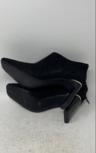 Load image into Gallery viewer, Alfani Womens Step N' Flex Black Back Zip Block Heel Ankle Booties Size 9M