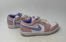 Load image into Gallery viewer, Nike Mens Air Jordan 1 Low SE CK3022-600 Pink White Purple Basketball Shoes 9.5