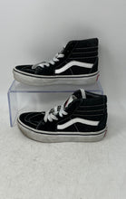 Load image into Gallery viewer, Vans Kids Sk8-Hi 721356 Black High Top Lace-Up Sneaker Shoes Size 13