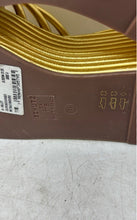 Load image into Gallery viewer, Schutz Womens Gold Leather Slip-On Open Toe Slide Sandals Size 11 B