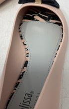 Load image into Gallery viewer, Melissa X Jason Wu Womens Space Love Pink Black Bow Slip-On Ballet Flats Size 7