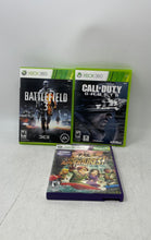 Load image into Gallery viewer, Lot Of 3 Pcs Assorted Microsoft Xbox 360 Mixed Variety Video Games Not Tested