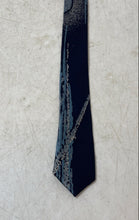Load image into Gallery viewer, Mens Multicolor Silk Printed Adjustable Formal Pointed Tie One Size