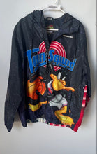 Load image into Gallery viewer, Members Only Mens Multicolor Printed Space Jam Windbreaker Jacket Size XL
