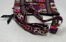 Load image into Gallery viewer, Vera Bradley Womens Multicolor Floral Print Zipper Travel Shoulder Purse