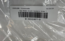 Load image into Gallery viewer, UGG Womens Westsider Black Slip-On Open Toe Wedge Slide Sandals Size 7