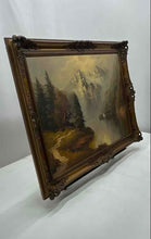 Load image into Gallery viewer, Path To Alpine Mountain Lake Landscape By Hilles Signed Framed Wall Art Print