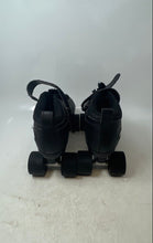 Load image into Gallery viewer, Vintage Chicago Bullet Mens Black Leather Lace-Up Quad Roller Skates Size 11
