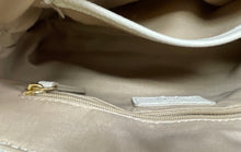 Load image into Gallery viewer, Nanette Lepore Womens Beige Pebbled Leather Adjustable Strap Crossbody Handbag