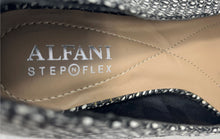 Load image into Gallery viewer, Alfani Womens Samantha Black White Pointed Toe Slip-On Loafer Flats Size 5.5 M