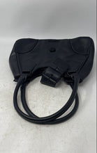 Load image into Gallery viewer, Steve Madden Womens Black Leather Inner Pocket Double Handle Shoulder Bag