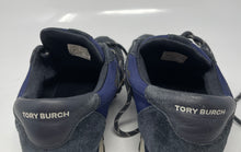 Load image into Gallery viewer, Authentic Tory Burch Womens Navy Blue Lace-Up Low Top Sneakers Shoes Size 8.5 M