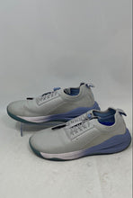 Load image into Gallery viewer, Clove Womens Classic Gray And Blue Drawstring Nursing Sneaker Shoes Size 8