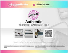 Load image into Gallery viewer, Authentic Tory Burch Women's Tortoise Milky Fountain Glasses
