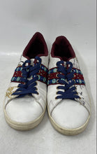Load image into Gallery viewer, Desigual Womens White Printed Lace-Up Sneakers Shoes Size 6.5