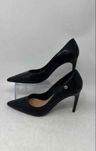 Load image into Gallery viewer, Bottero Womens Black Leather Pointed Toe Slip-On Stiletto Pump Heels Size 6