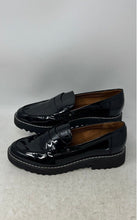 Load image into Gallery viewer, Franco Sarto Womens Cassandra Black Leather Slip-On Loafer Shoes Size 7M